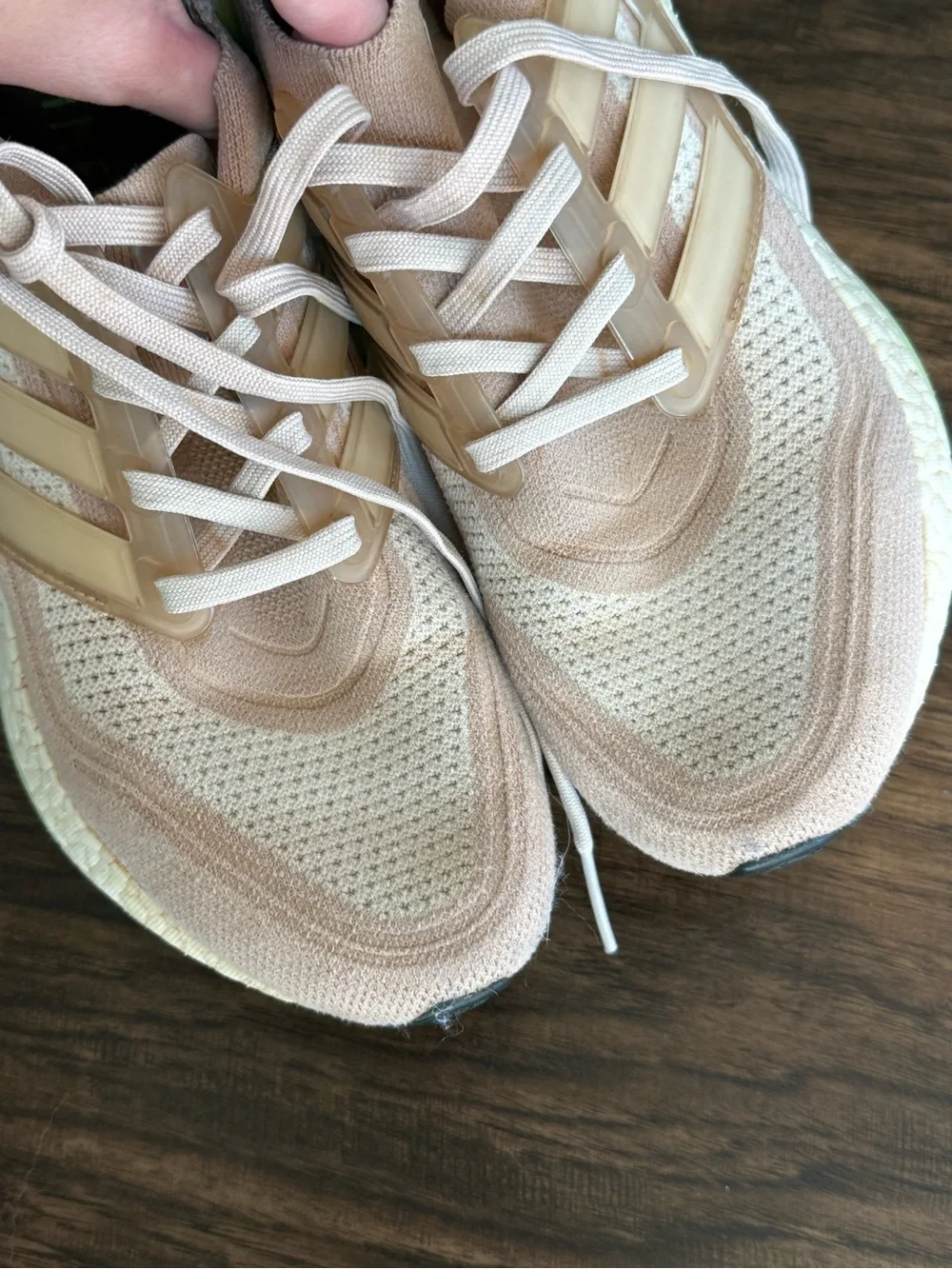 adidas ultraboost 21 prime blue Women's Light Pink & yellow Running Sneakers